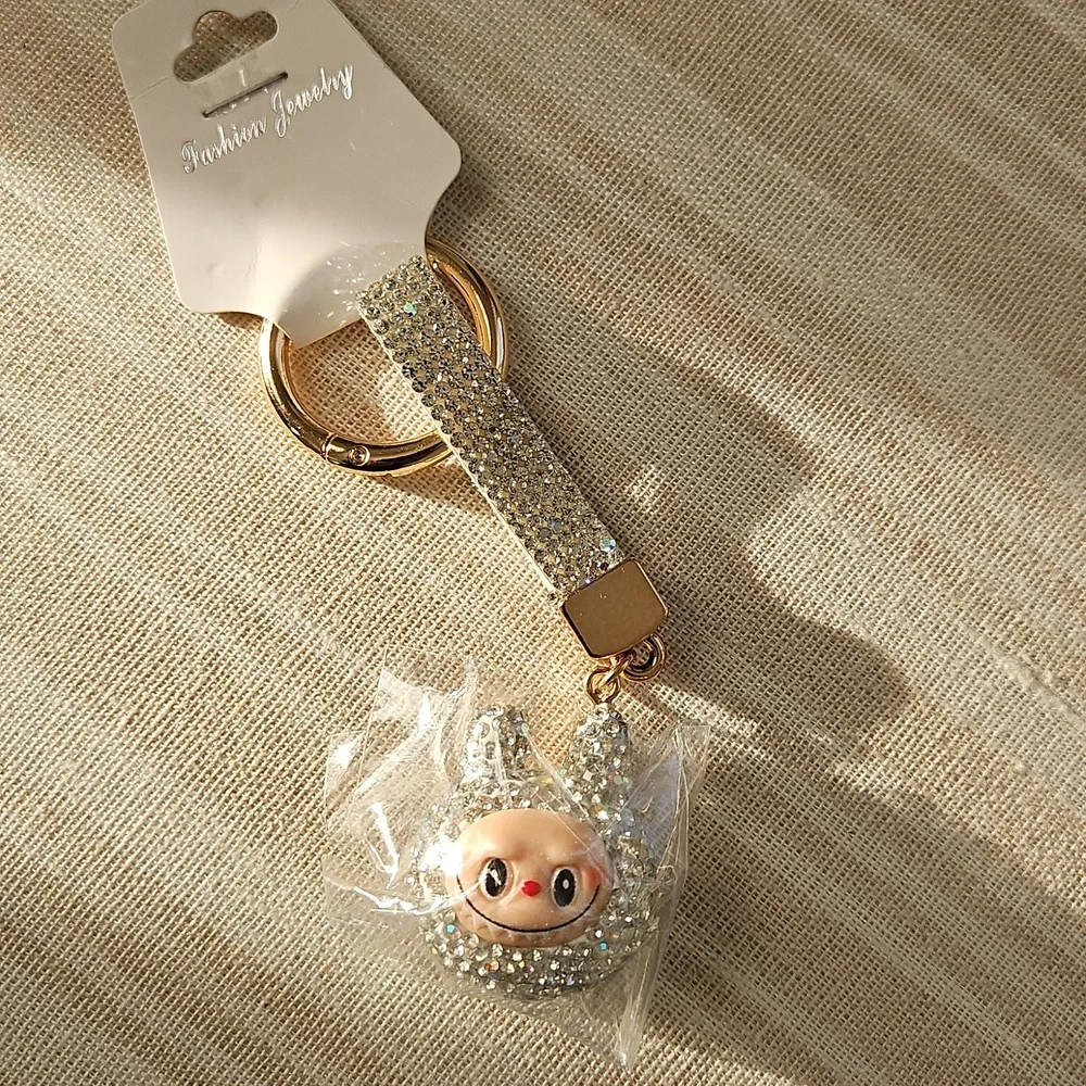 NWT Labubu Blingy Key Chain/ Bag Charm